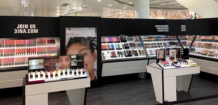 Corner de 3INA La cosmética de 3INA acelera en el extranjero: entra en Latinoamérica y Emiratos Árabes